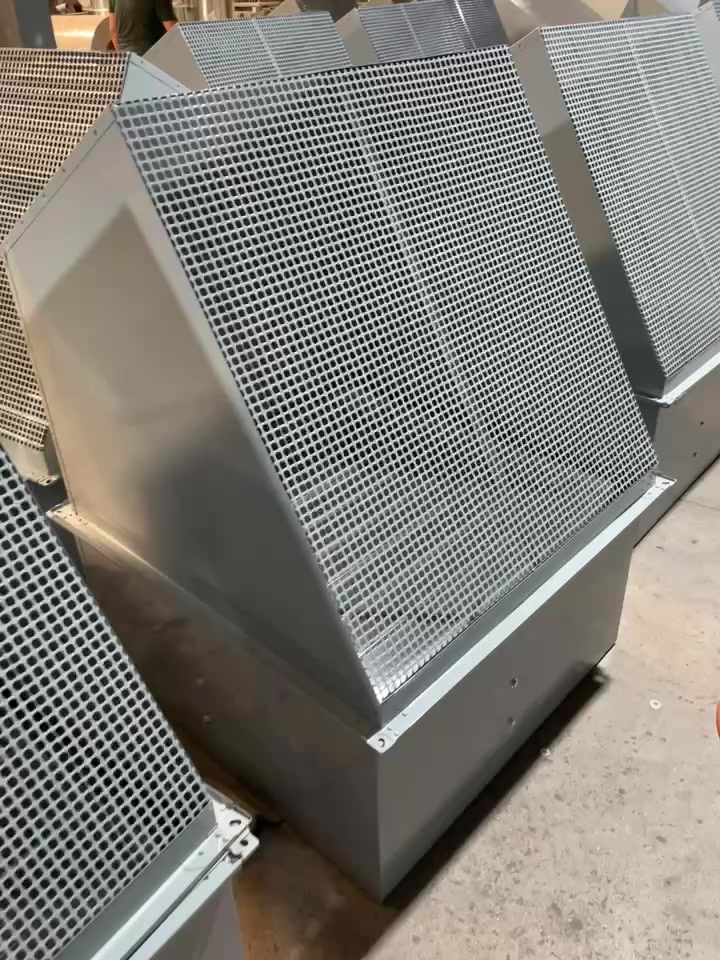 永旗边墙轴流风机 防爆防腐边墙风机 玻璃钢边墙风机-度小视