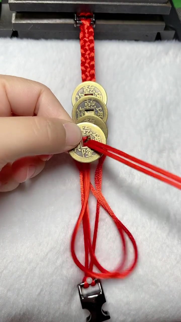 铜钱币绑法,学会了吗