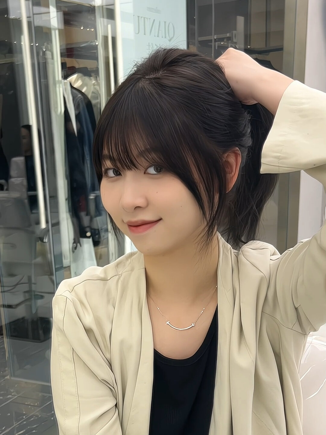 短额头的女孩要想变美,第一步就是剪对刘海!