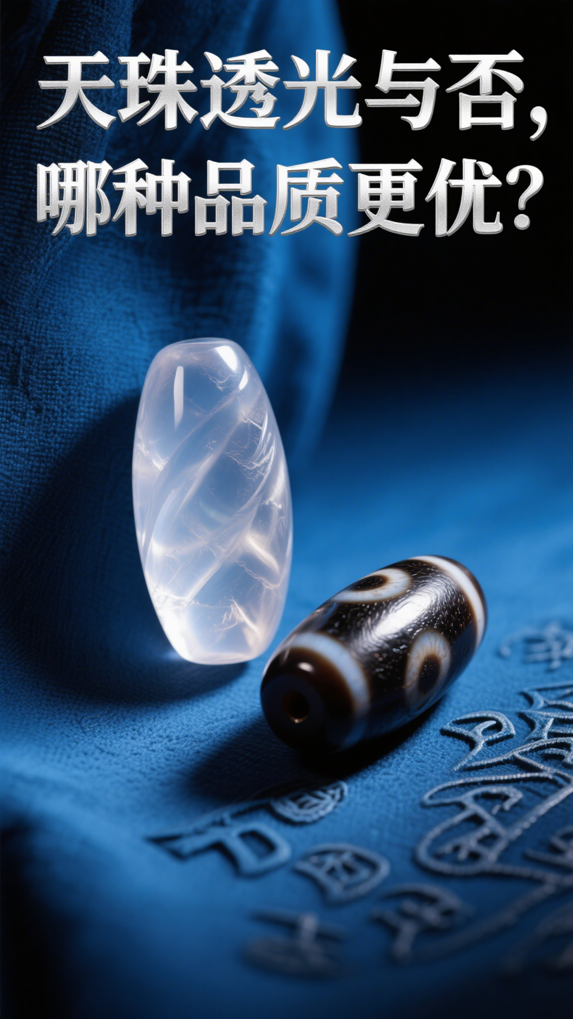 天珠透光与否,哪种品质更优?