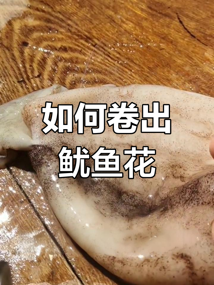 切鱿鱼花技巧解析