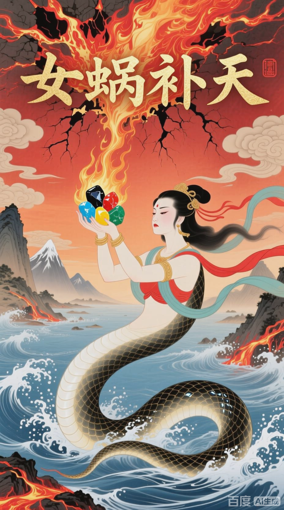 女娲补天,神话再现