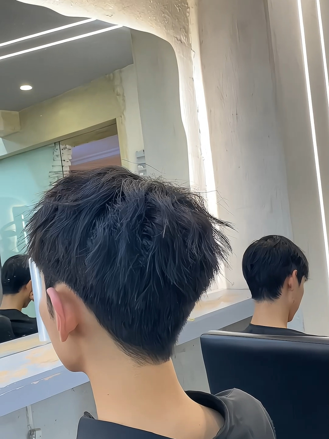 200元做的摩根纹理烫