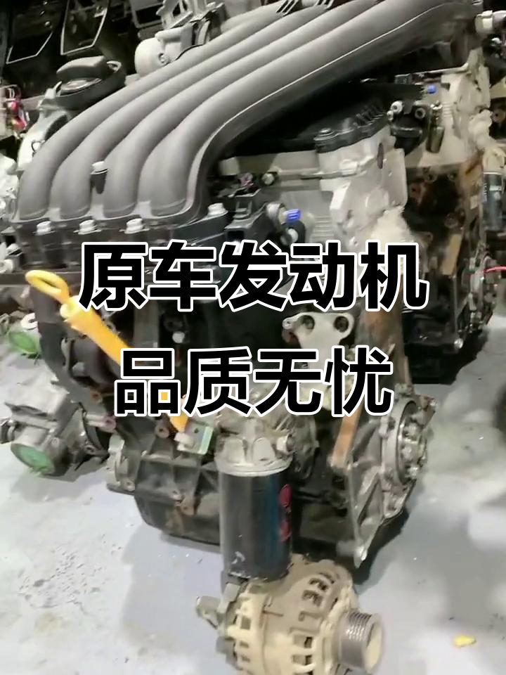 12年老捷达发动机,原封未动,皮带依旧如新