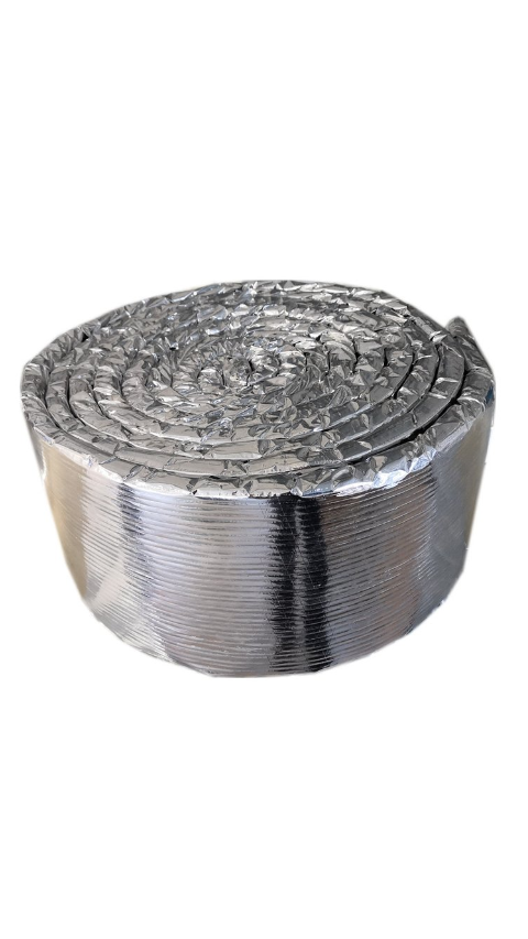 防排烟风管防火包裹材料硅酸盐纤维防火柔性卷材货到工地-度小视