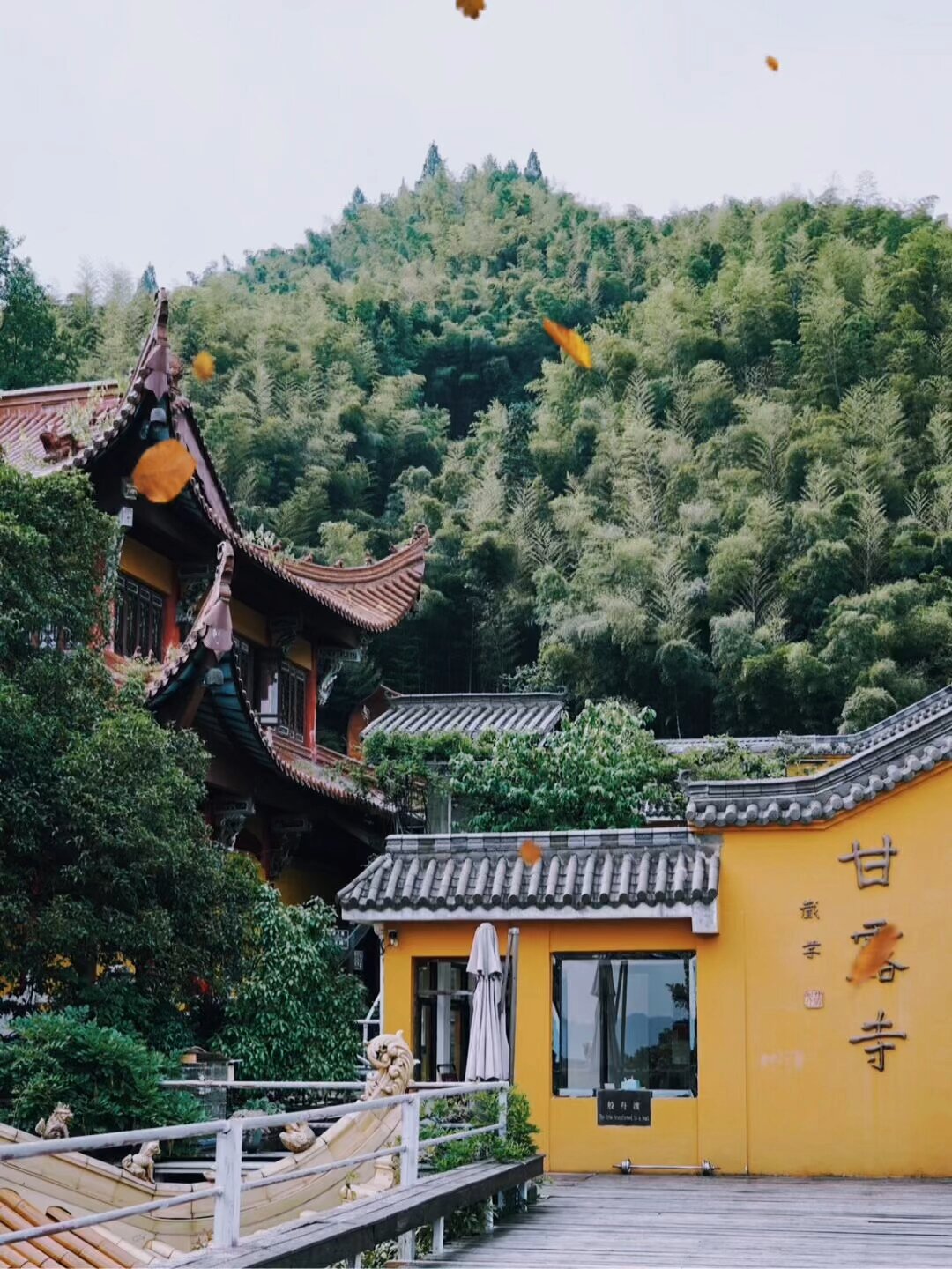 九华山甘露寺图片