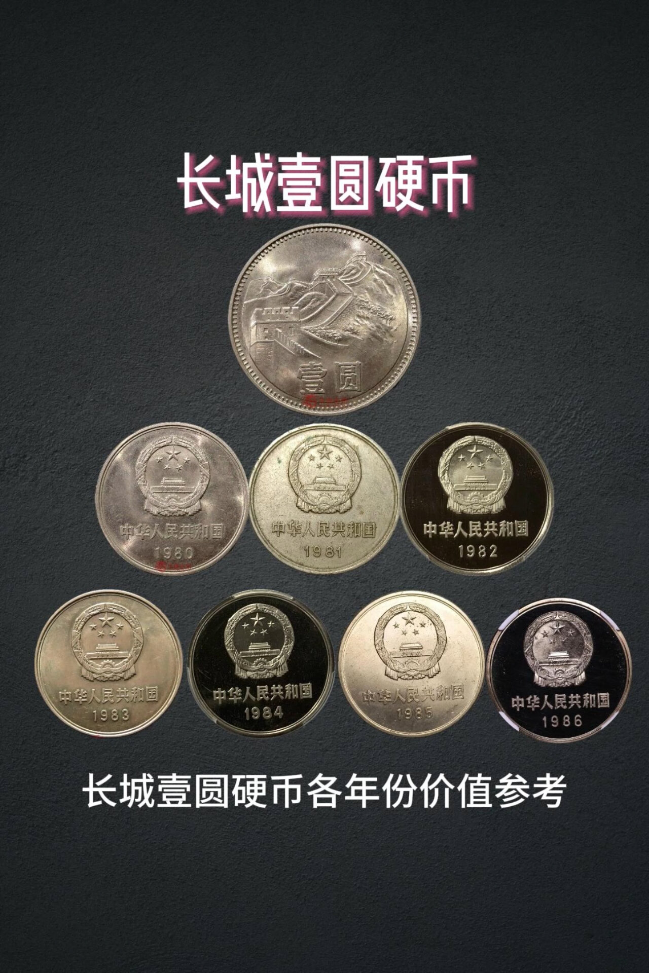 1980硬币价格表
