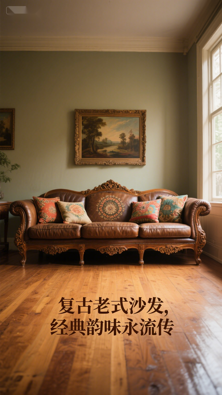复古老式沙发经典韵味永流传