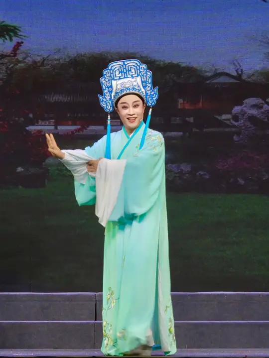 越剧《血手印·花园会》选段 孙建红 饰 林招得 越剧 血手印 血手印