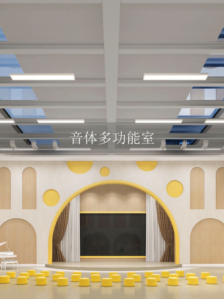 你的幼儿园的音体多功能室有多少功能?