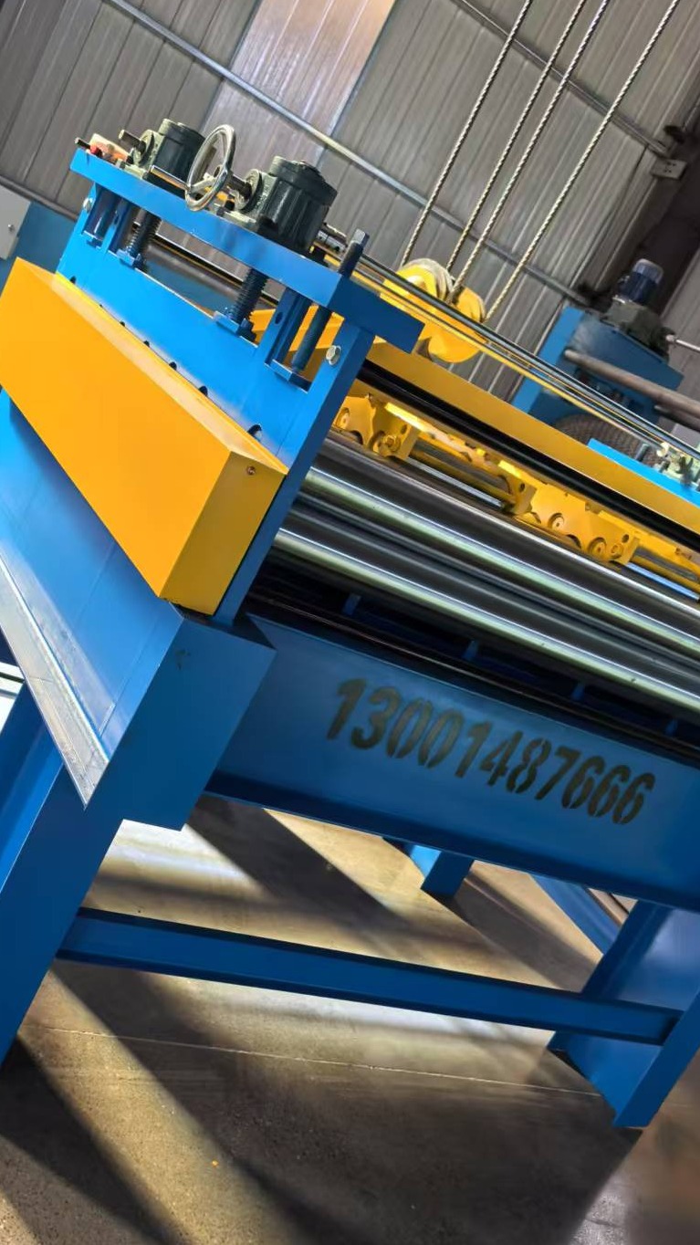 数控镀锌板校平机 全自动铁板开平分条机 元信成 压花板开平机