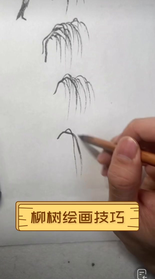 柳树绘画技巧