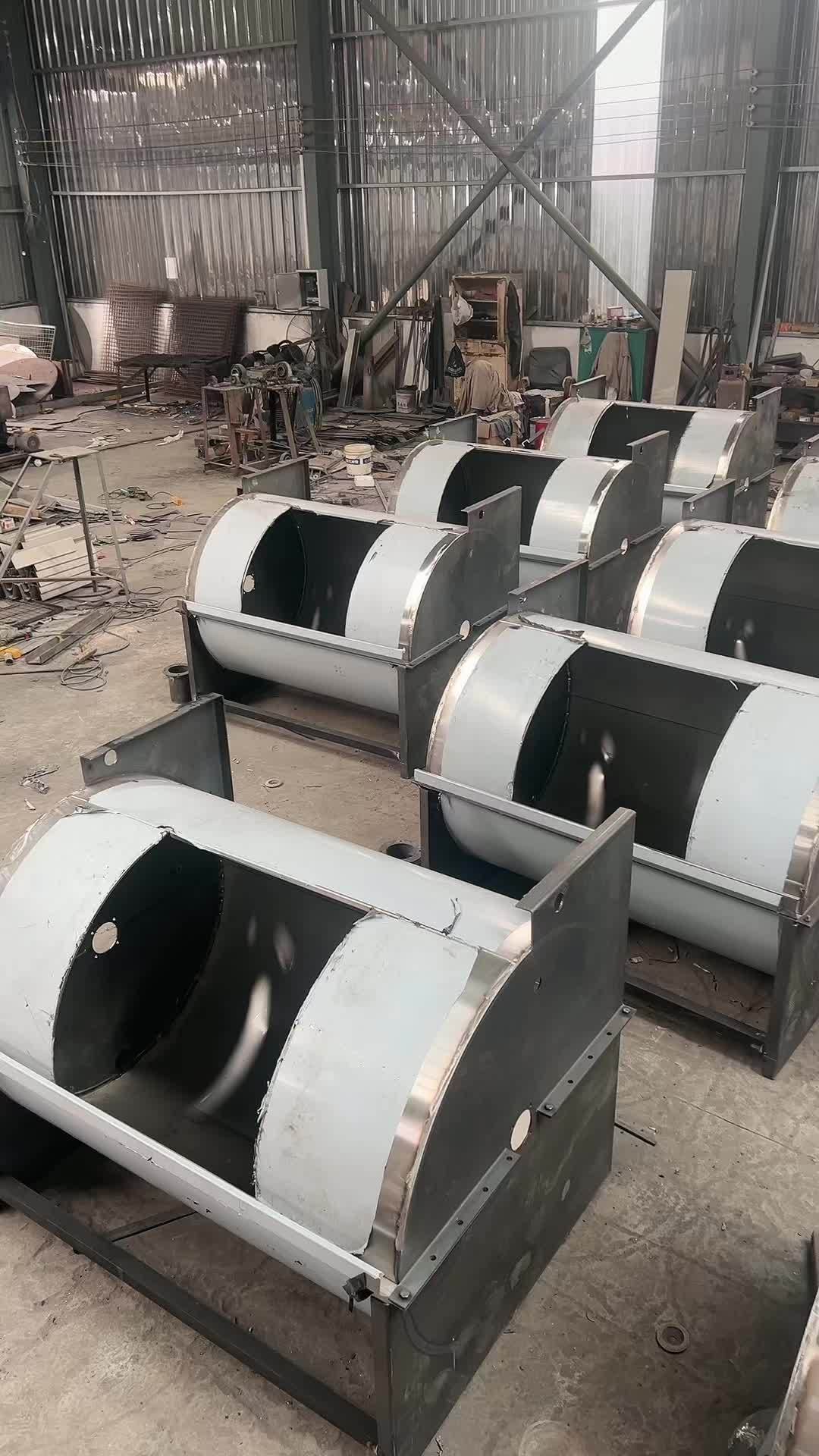 滤布清洗机 大型洗衣机 车间一角 洗布机 洗涤设备