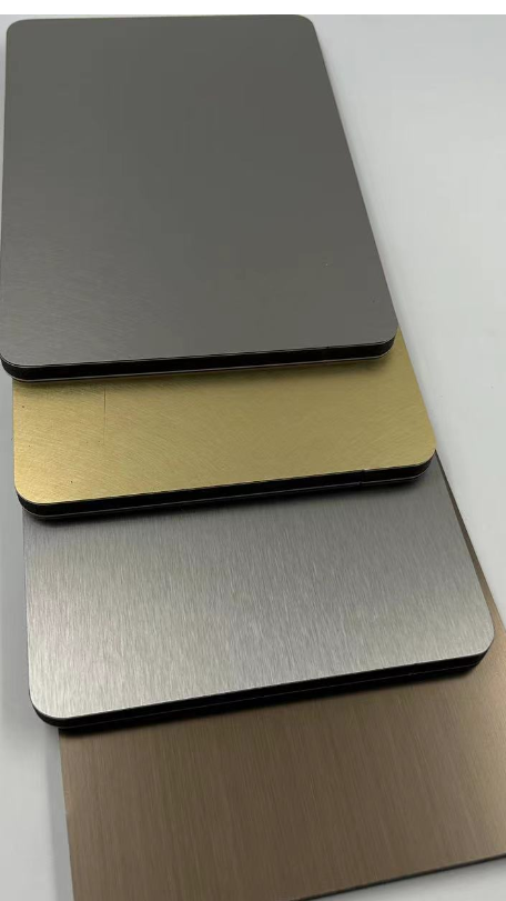 竹炭双面共挤护墙板金属质感纹理清晰,装修的老板看过来 金属板-度小