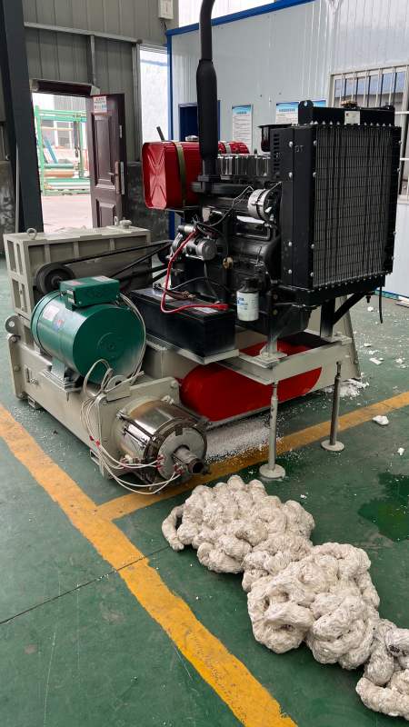 车载流动泡沫化坨机流动作业更方便