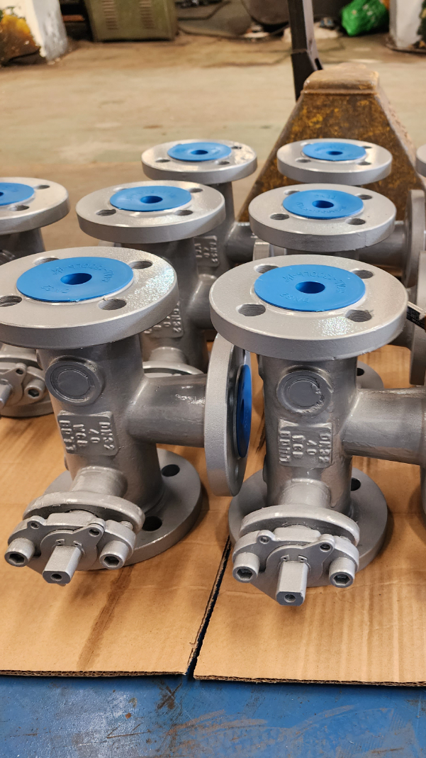 焦化厂高压氨水专用组合式三通球阀