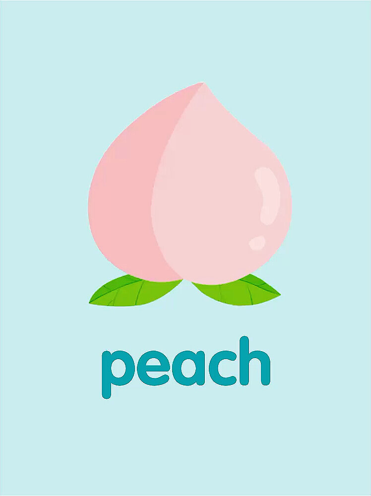 每天掌握一个单词peach