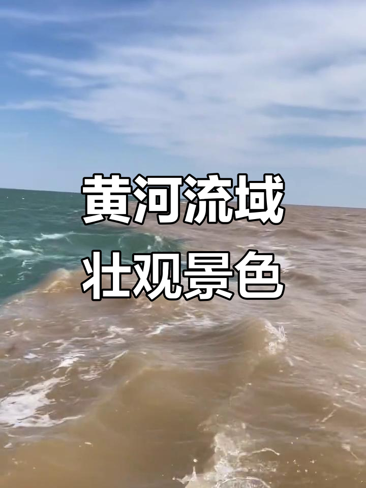 黄河入海口,壮丽景象尽收眼底