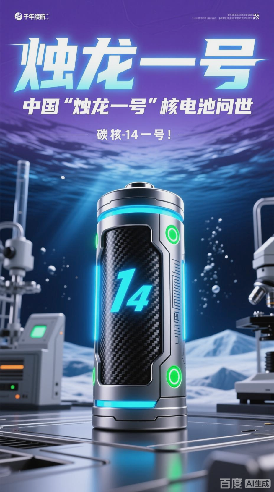 烛龙一号:数千年寿命的核电池