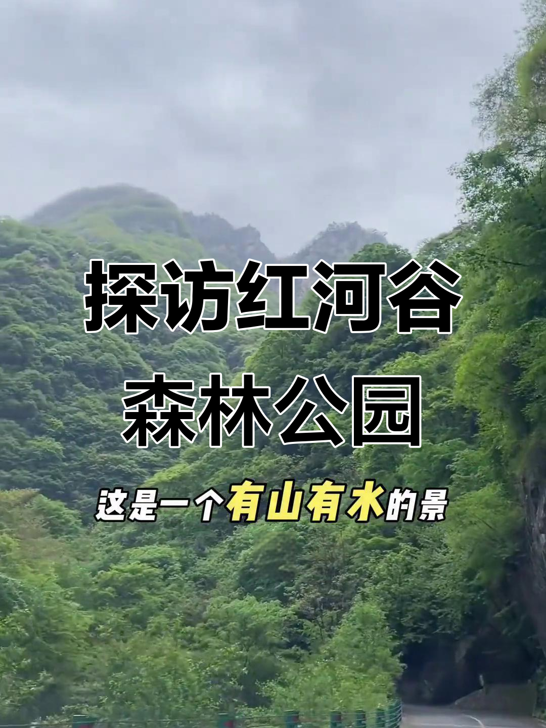 红河谷森林公园:秦岭神奇第一谷,探秘神仙岭与陕西最高瀑布