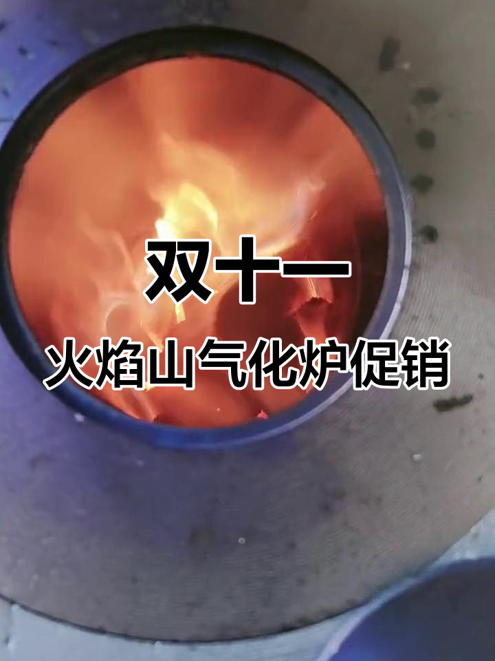 火焰山柴煤两用气化炉,双11优惠来袭