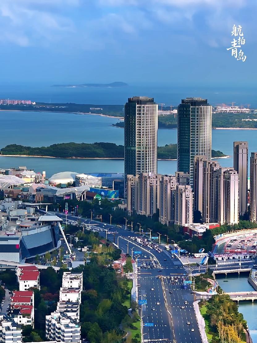 青岛西海岸新区积米崖片区 旅行推荐官 青岛 航拍 山东青岛西海岸新区