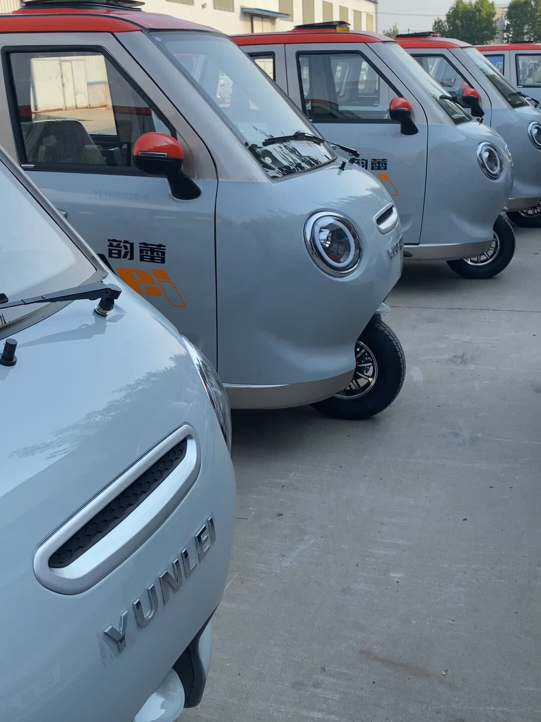 韵蕾国标三轮电动车接送孩子老人代步