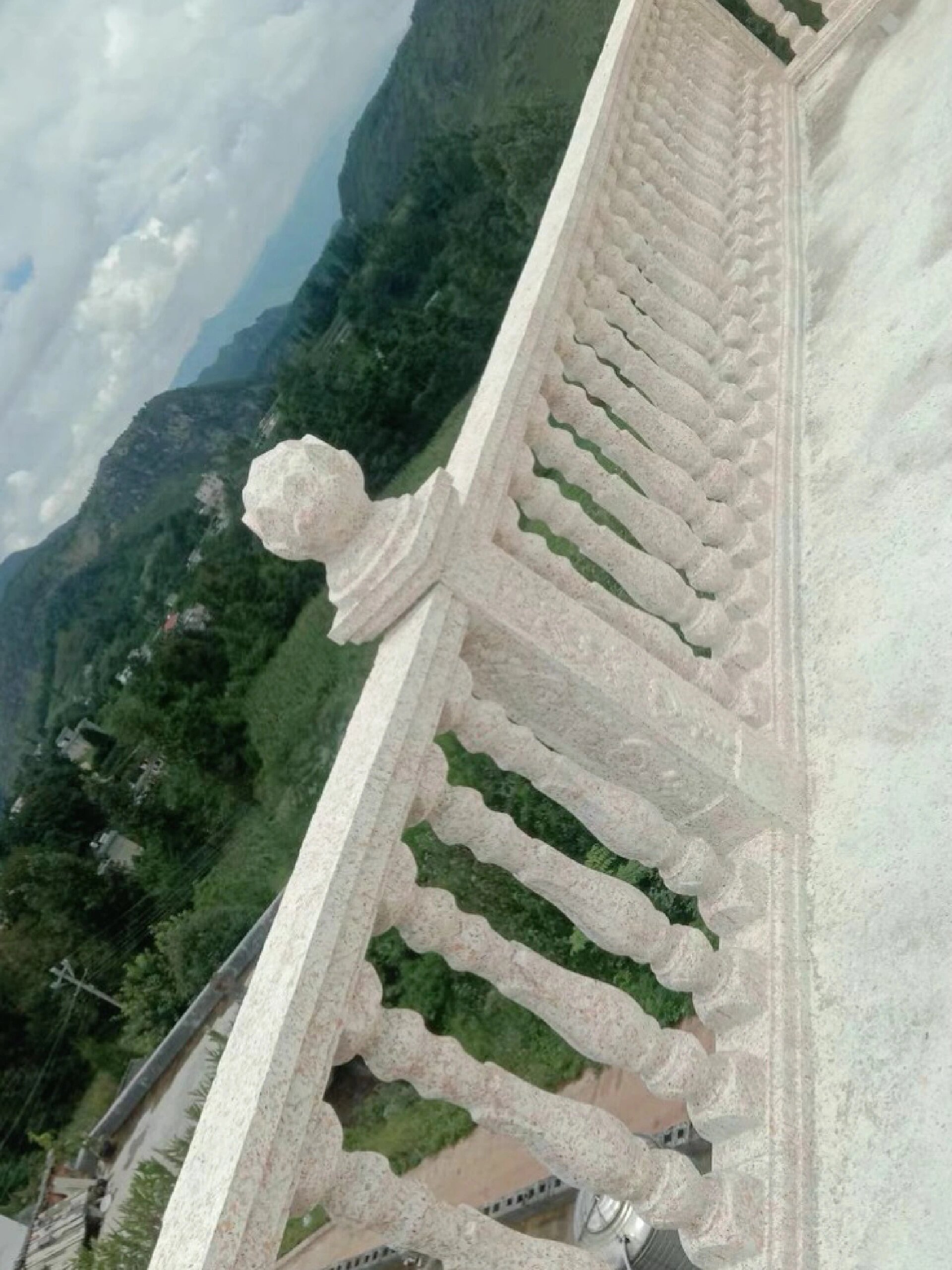 这样的现浇水泥栏杆围栏,你爱了吗