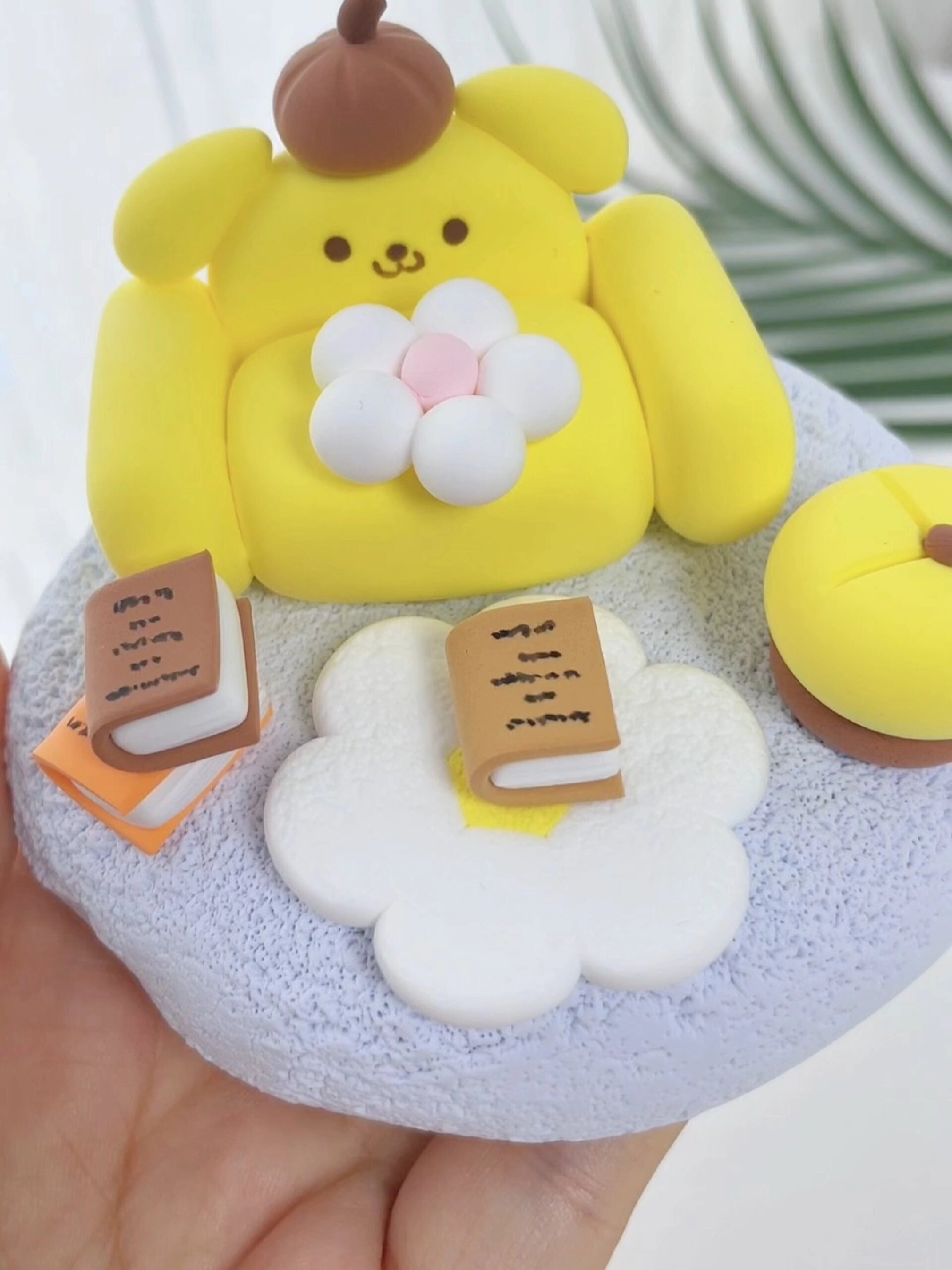 「轻土学院」布丁狗沙发小客厅粘土教程