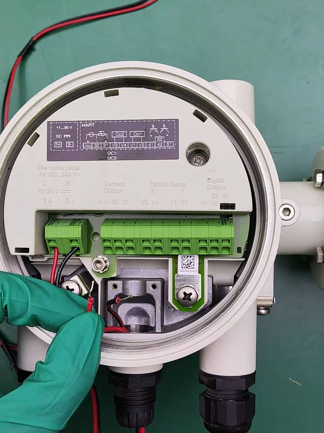 流量计fep6双腔电流输出接线