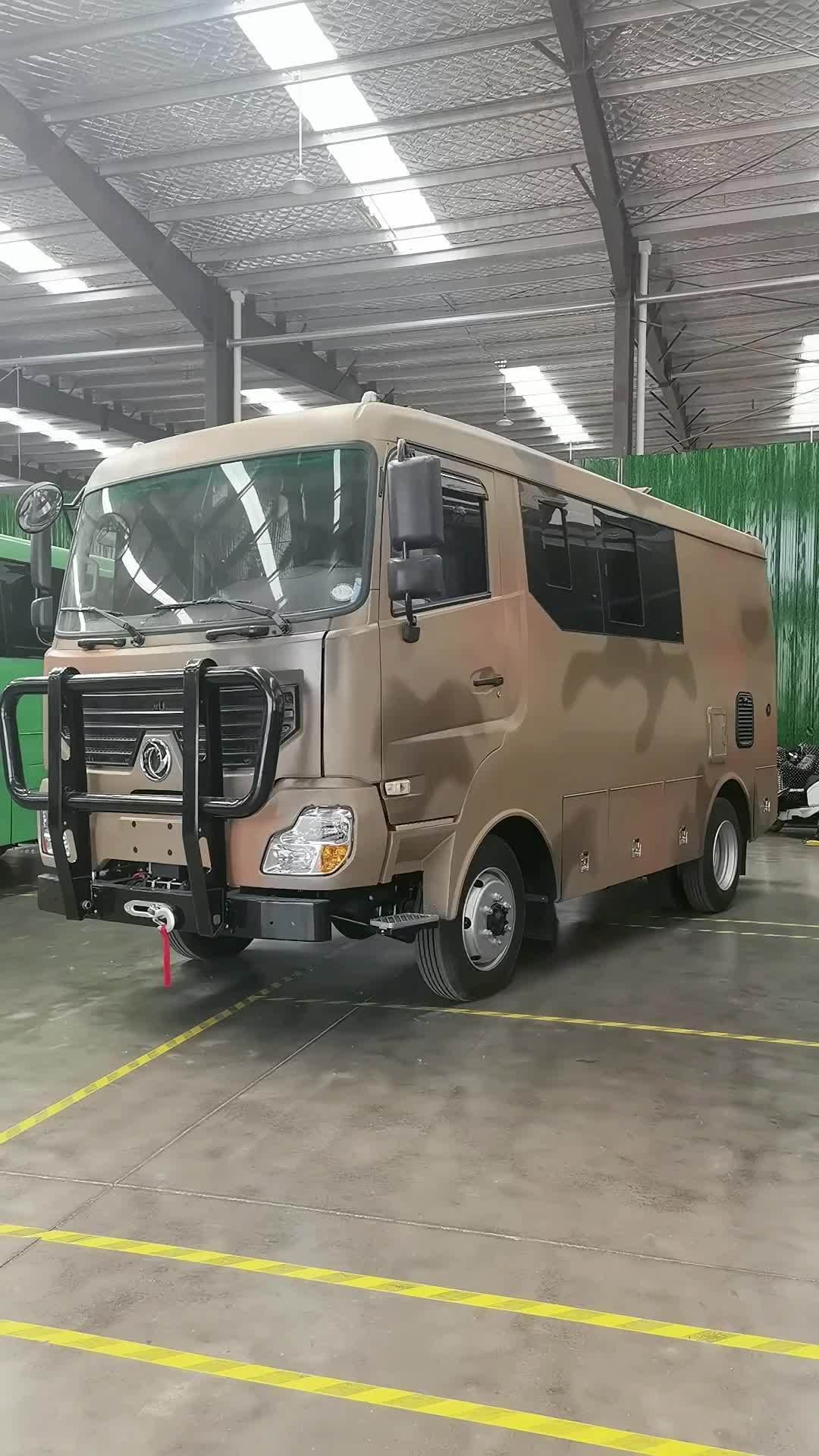 上午1000直播间看客车版四驱房车东风挑战者四驱越野房车四驱越野房车