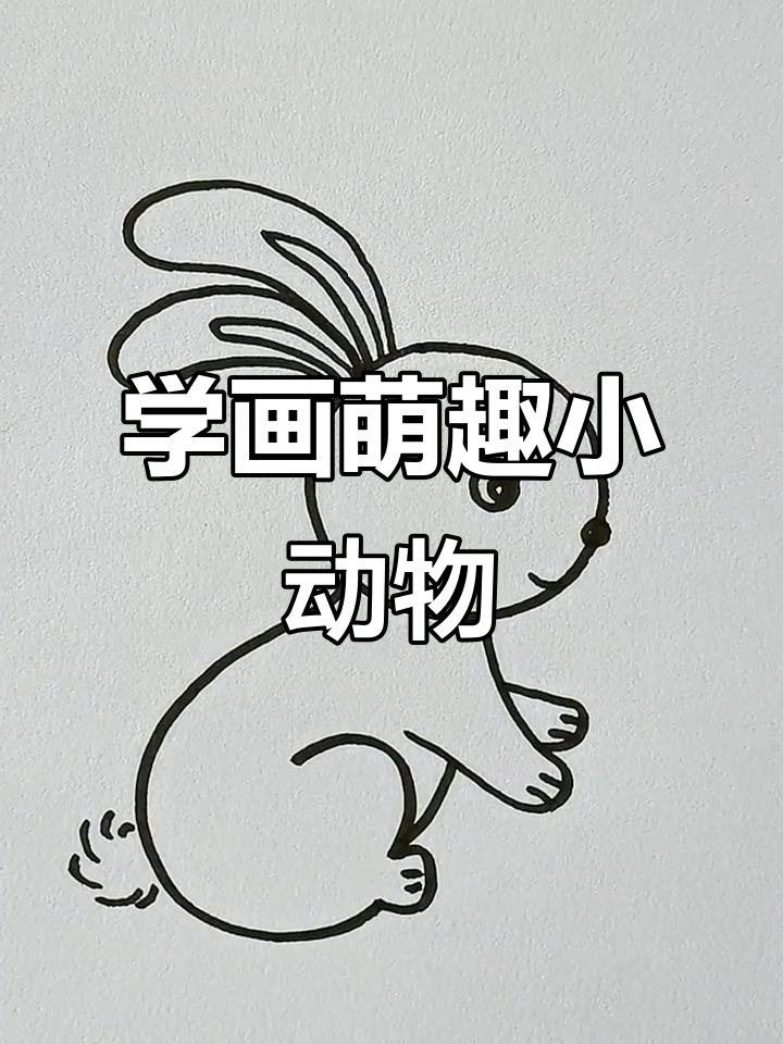 小动物简易画法