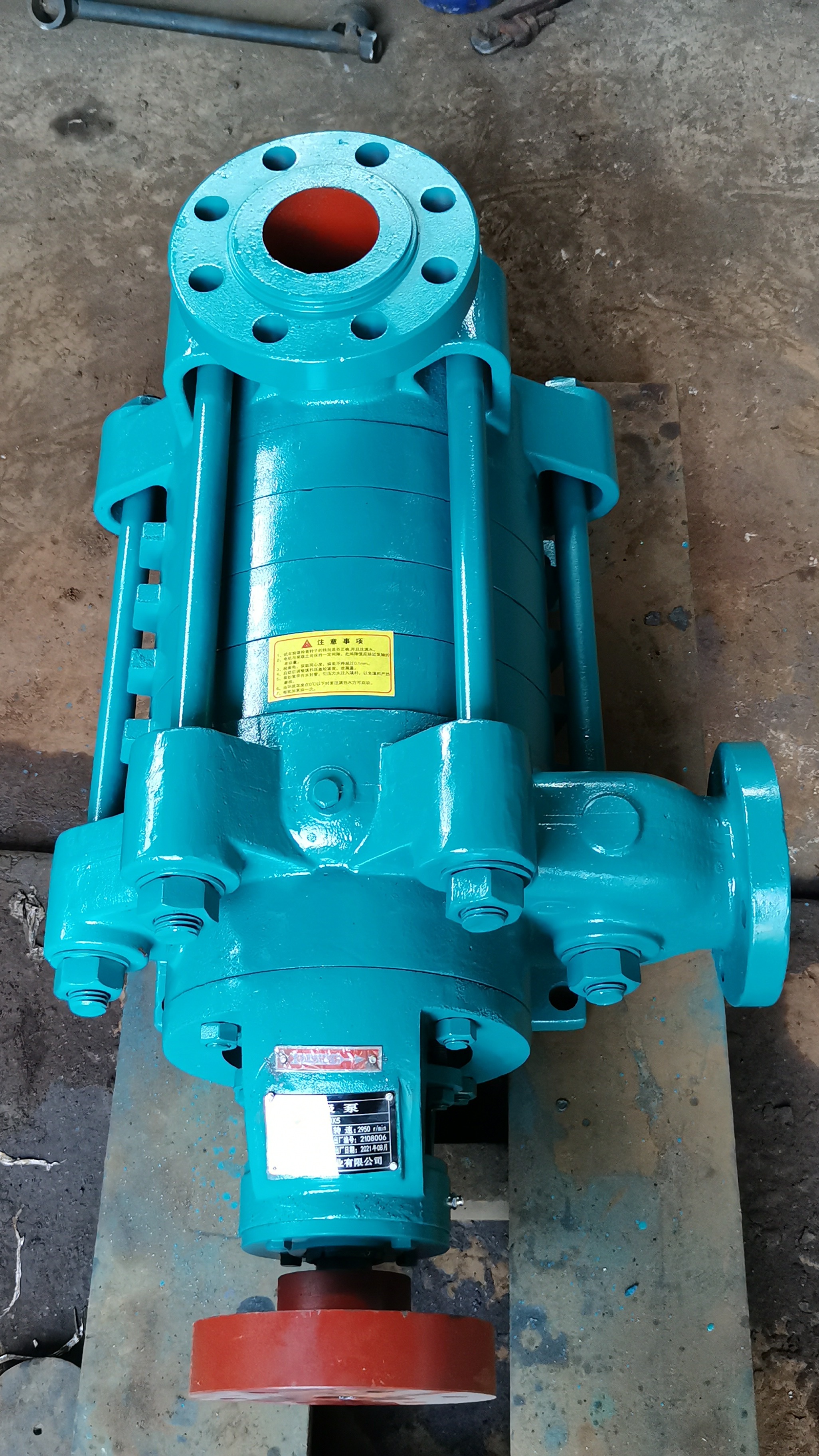 d型节段式多级泵 多级加压泵 dg系列耐磨矿山水泵