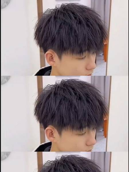 2021最碎盖发型 超级好打理的男生烫发-度小视