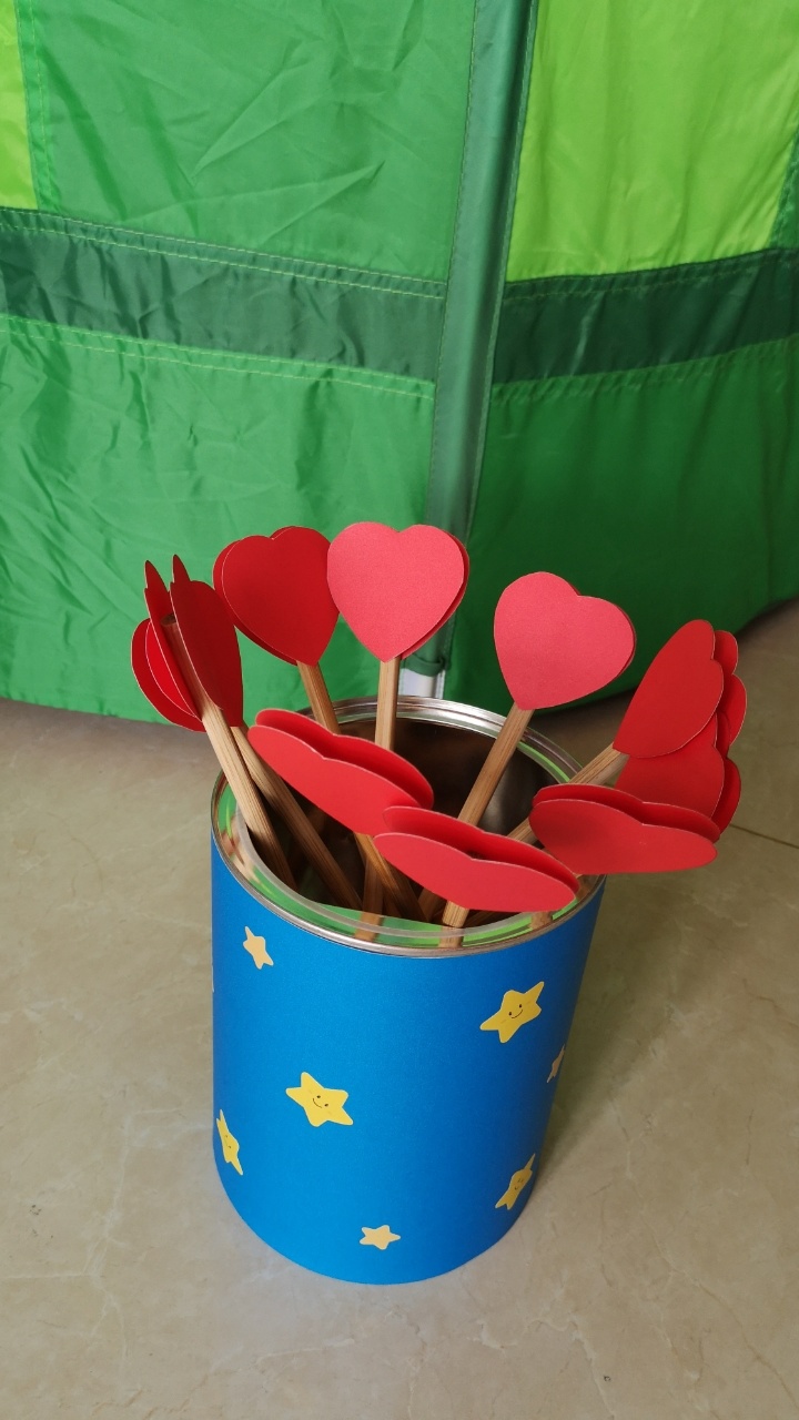 幼儿园手工投壶和套圈