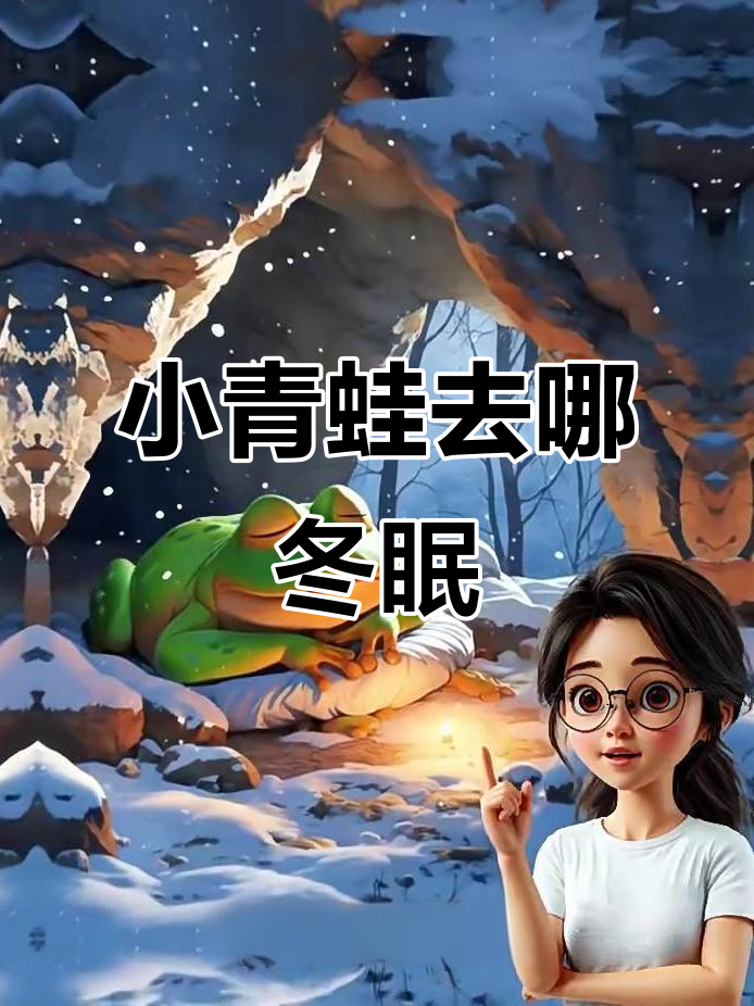 冬天来了,小青蛙躲到哪里冬眠了?