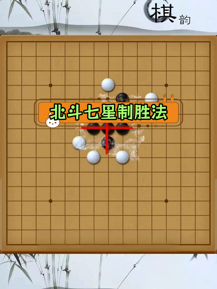 五子棋最强阵法:北斗七星必胜局