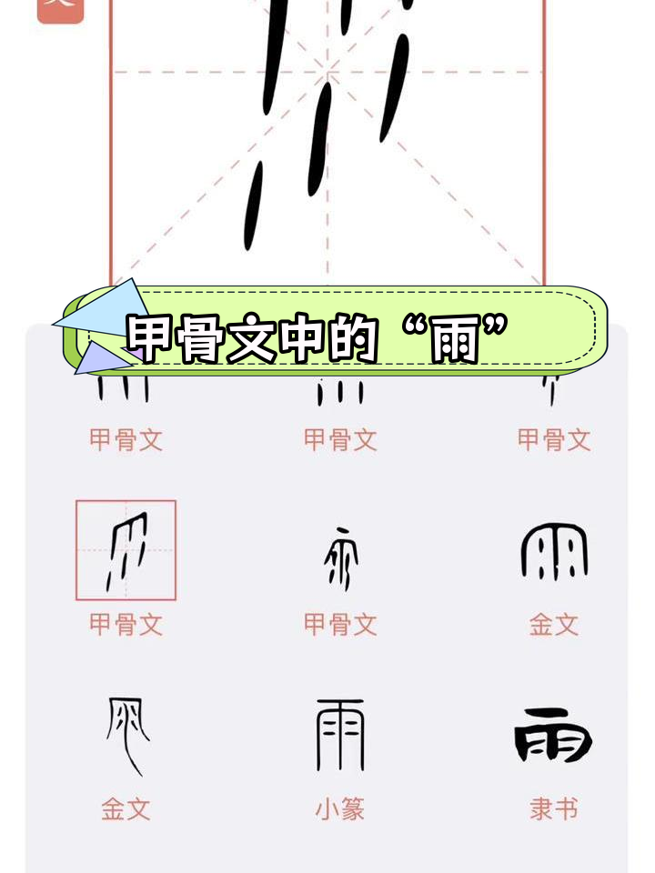 雨的演变过程图片