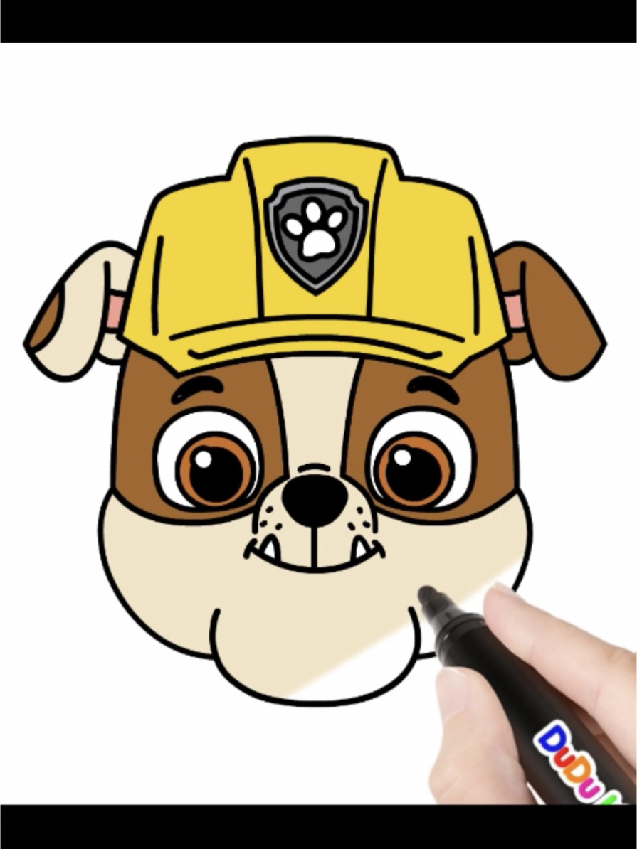 怎样画汪汪队小砾绘画狗狗巡逻队简笔画-度小视