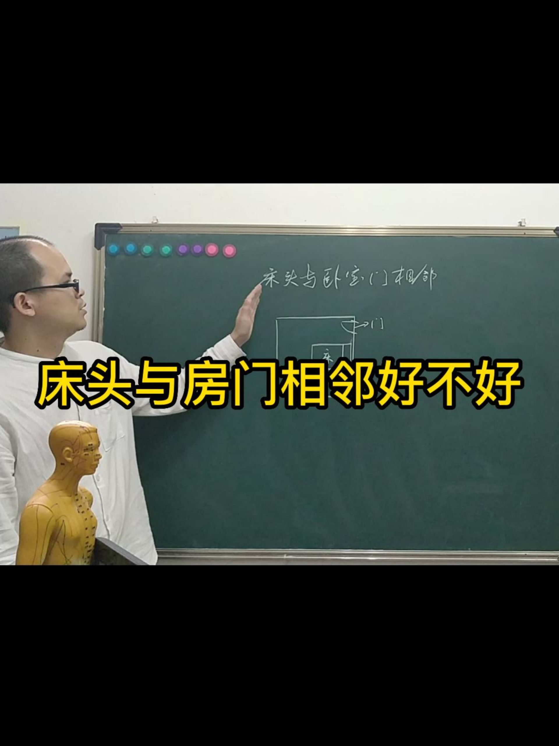 户型床头与卧室门相邻,好不好