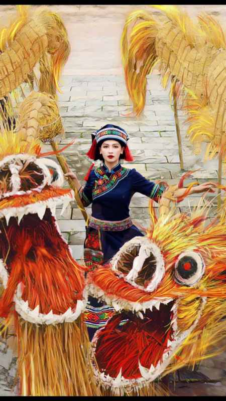 「广西少数民族服饰有多惊艳——仫佬族「鼓掌」「鼓掌」」大片又来咯