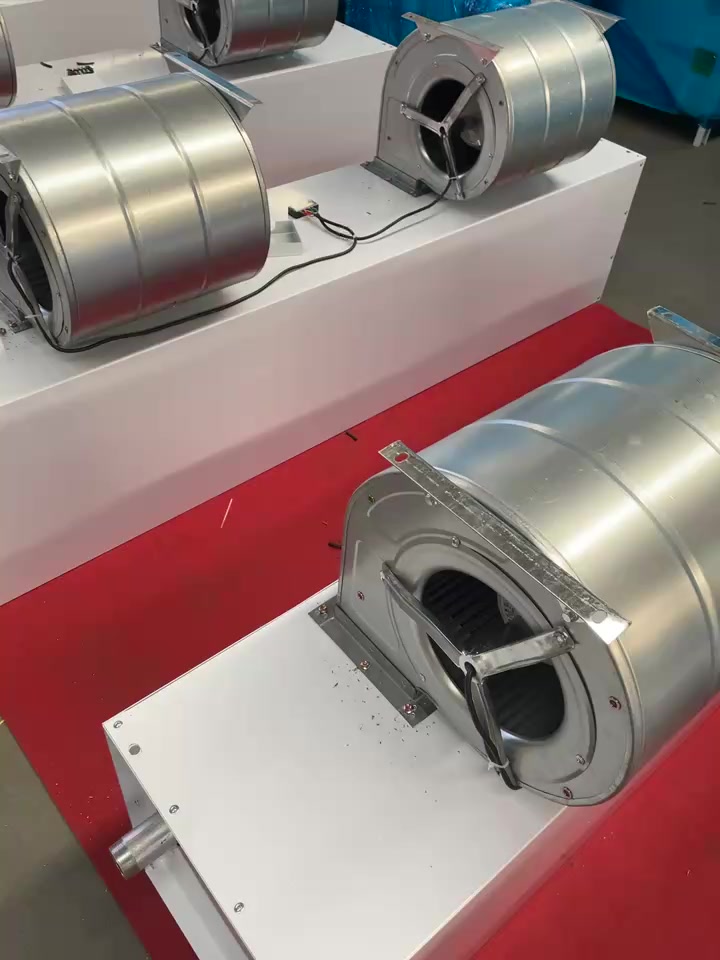 离心式空气幕 热水蒸汽热风幕|电热空气幕|永旗环保-度小视