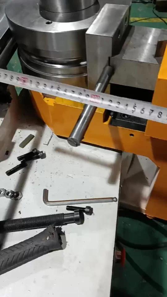 19圆钢棒子单头液压数控弯管机设备模具