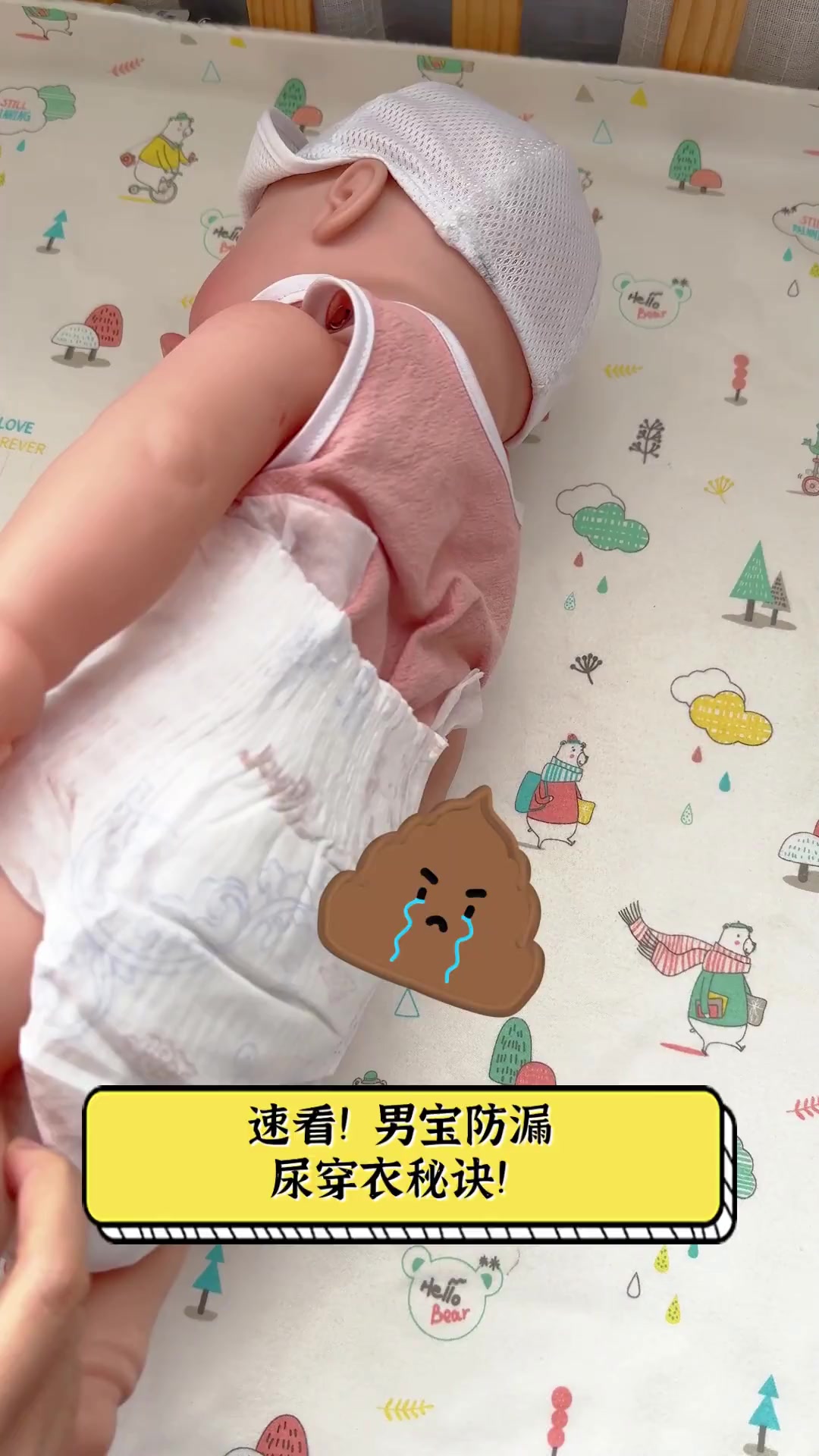 速看!男宝防漏尿穿衣秘诀!