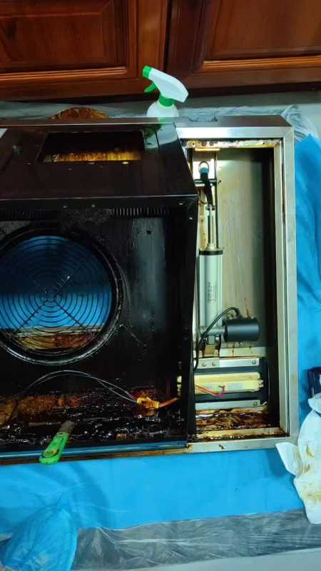 家电深度清洗油烟机清洗家电清洗培训老板抽油烟机全拆清洗视频