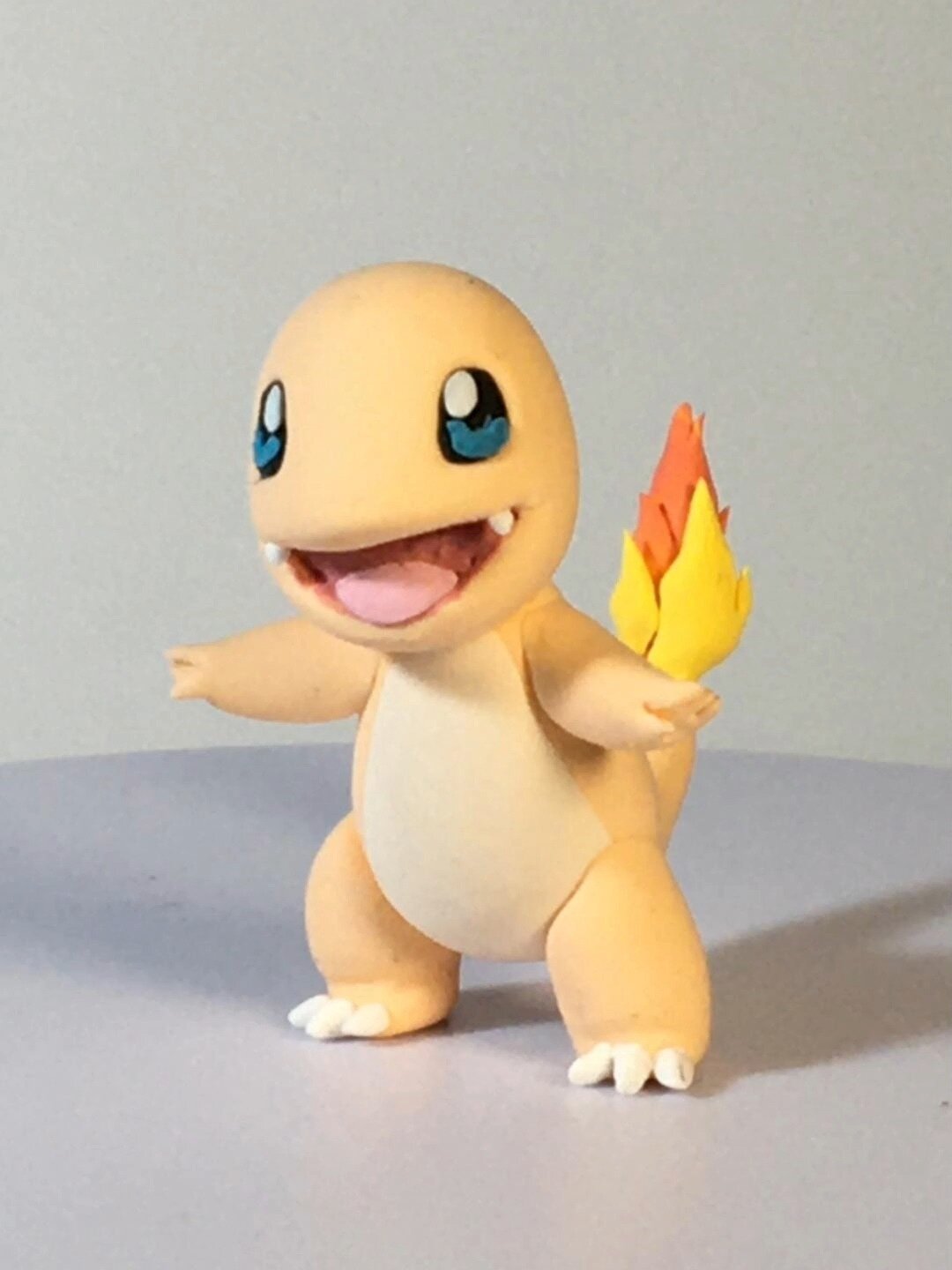 每日挑战 no.004 小火龙粘土制作教程