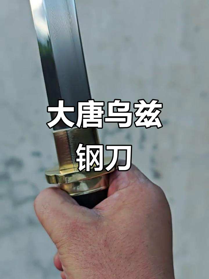 拥有这把乌兹钢大唐刀,人生再无遗憾