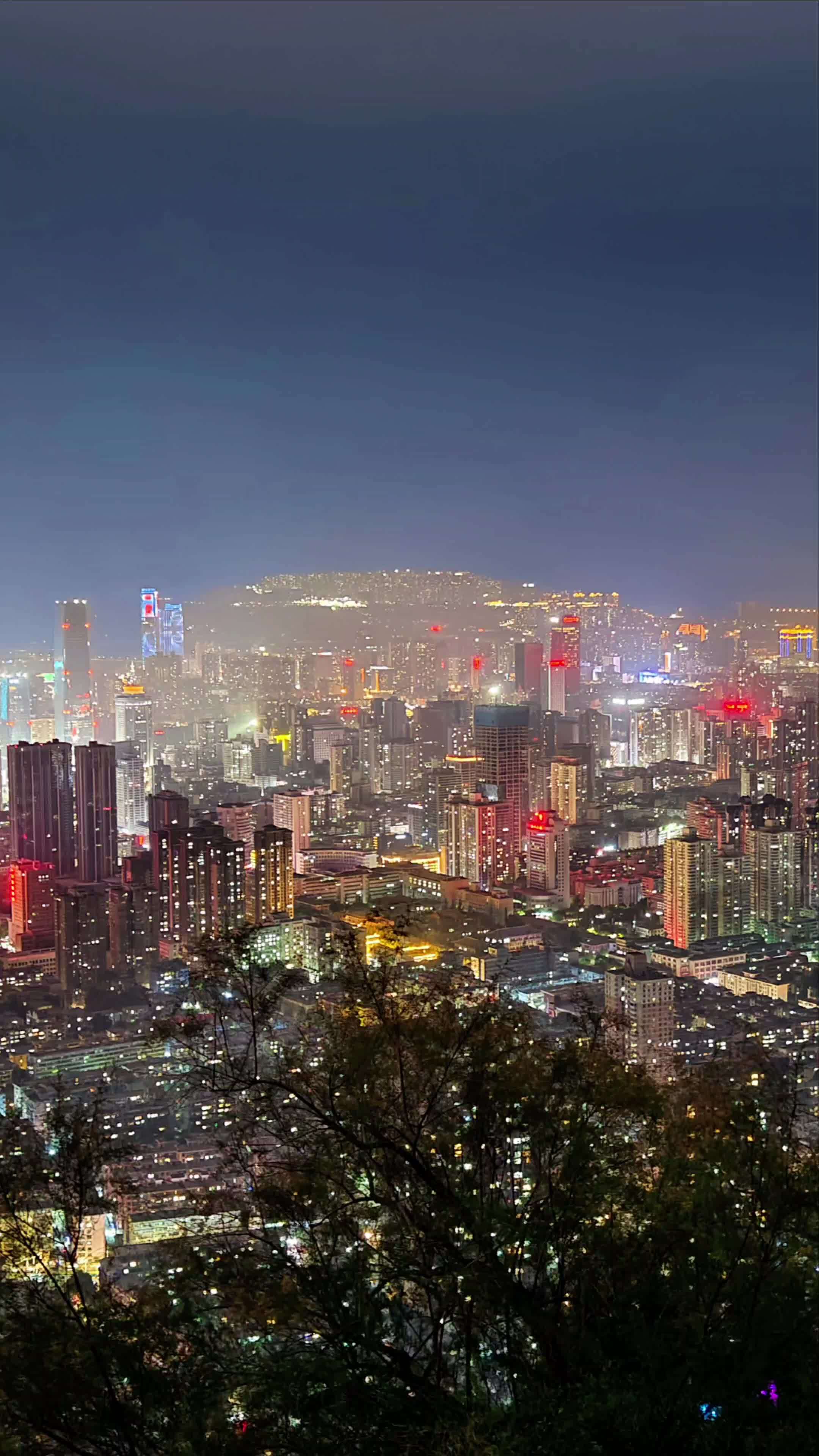 夜晚的曼哈顿 城市的夜晚 灯火阑珊 万家灯火 夜景 兰州