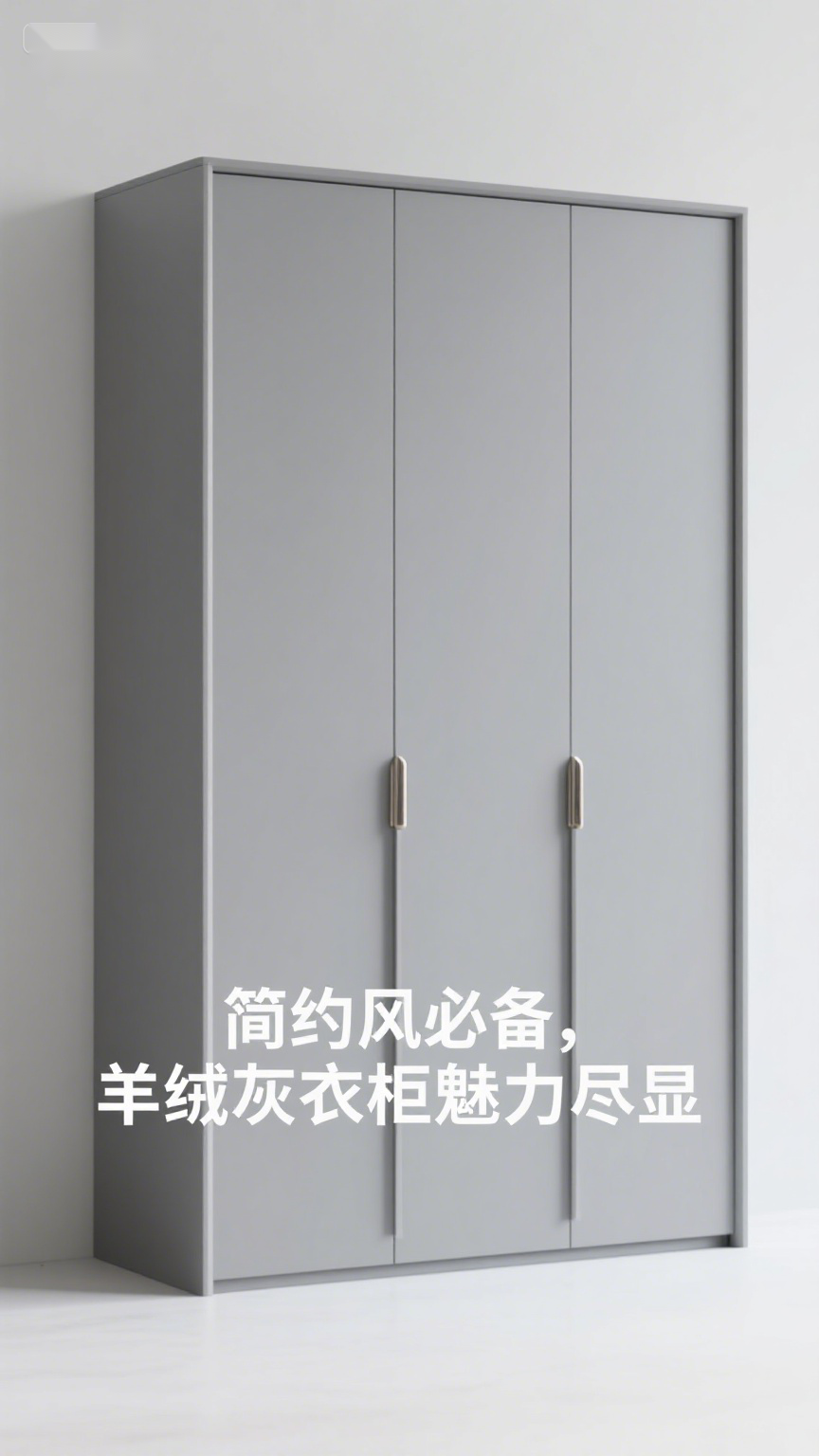 简约风必备羊绒灰衣柜魅力尽显