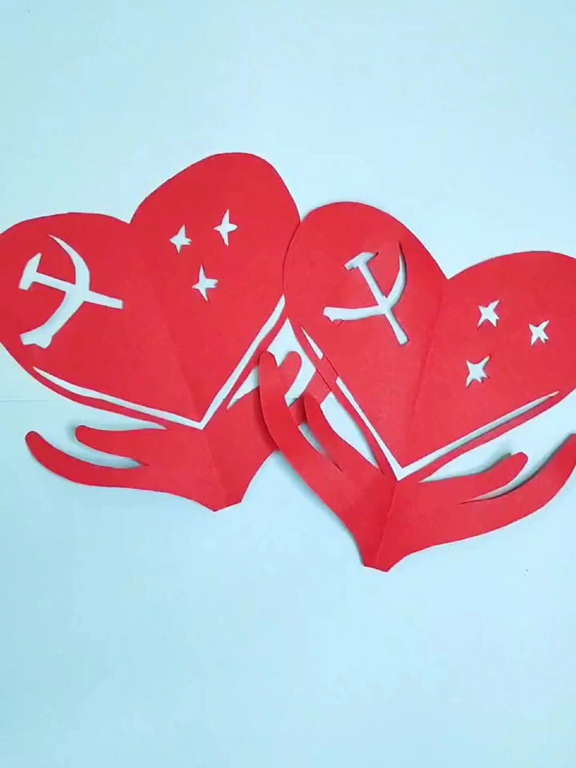 建党节手工创意剪纸